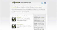 Desktop Screenshot of golfapps.peakperformancegolf.us